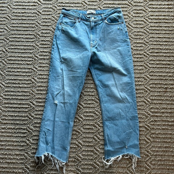Abercrombie and Fitch Ultra High rise Kick Flare - Picture 1 of 3